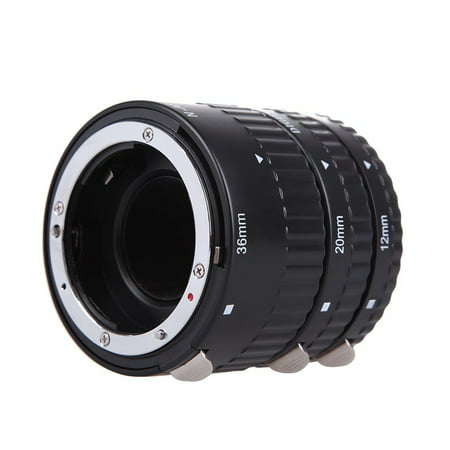 SHOOT Extension Tube Auto Focus Set Macro for Nikon AF AF-S DX FX SLR Cameras 